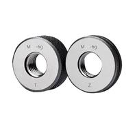 Inner Diameter Calibration Ring Gauge, Metric Thread Ring Gauge Set M0.8-M24 6g Accuracy With Various Pitches(M1.7x0.35-6g T Z)