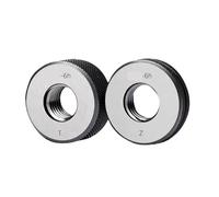 Inner Diameter Calibration Ring Gauge, Non-Standard M26-M29 6h Metric Fine Tooth Thread Ring Gauge 0.5-3.0mm GO NOGO 2 Pcs(M27x2.0-6h T Z)