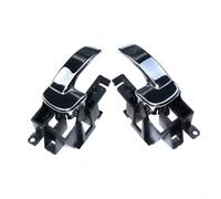 Inner Door Handle for Nissan For Navara D40 Ute For Pathfinder R51 2005-2013 | Chrome Finish ABS Plastic Interior Door Pull Replacement Left and Right Pair