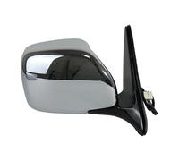 Inner Door Handle For Toyota For Land For Cruiser LC100 4500 4700 For LX470 1998-2007 Car Exterior Door Rearview Side Mirror 3 Wire Electric Folding(Chrome R)