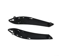 Inner Door Handle Set Front Left for Right for BMW F30 F34 F35 2012-2018, Door Puller Black PC + ABS, Direct Replacement for 320I 328I 335I 428I 435I for M3, Easy Installation Without Cutting, 2