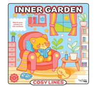 Inner Garden - Cosy Colo : A creative colouring book to match the colours to the outlines