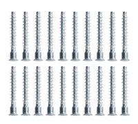 Inner Hex Screw 20pcs Zinc Plated Countersunk Hexagon Hex Socket Fasteners Bolts Furniture Confirmat Screw