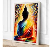 Inner Light Awakening Canvas Wall Art Print 30x20 Inch (76 x 51 cm)