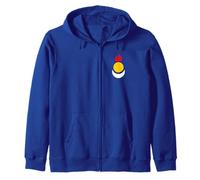 Inner Mongolia Independence Flag China CCP Cultural Genocide Zip Hoodie