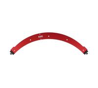 Inner Outer Corner Arc Template R300, Large Arc Aluminum Alloy Rounded Corner Router Template for Woodworking, with Dual Positioning Blocks for Precise Corner Radius