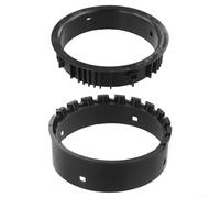 Inner & Outer Retainer For Ring for Murray For Craftsman Snowblower Parts 337227MA 585193MA, Black Steel Chute Keeper Replacement Kit for Models 585193 337227 MT337227MA
