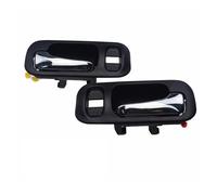 Inner Panel Pull for CRV 97-01 for Odyssey 1995-1998 72124S10A11ZA 72164S10A11ZA Inside Door Handle Interior Front Left Right Cover Armrest(Front Pair Black)