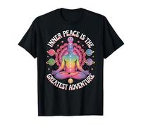 Inner Peace Chakra Meditation Spiritual Mindfulness Quote T-Shirt