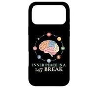 Inner Peace Is A 147 Break Cue Sports Snooker Player Case for iPhone 17 Pro Max
