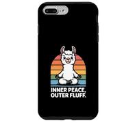 Inner Peace Outer Fluff Llama Zen Case for iPhone 7 Plus/8 Plus