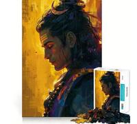 Inner Peace Shiva 1000 Teenager Pieces Jigsaw Puzzle Memory Fit Neat Thick Home Game (38x26cm)