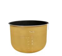 Inner Pot Of Rice Cooker 6L Electric Pressure Cooker Liner Inner Bowls Multicooker Bowl Non-stick Rice Pot Cooker Parts Compatible For Midea Replace The Inner Pot Rice Cooker Container Replacement