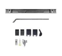 Inner Push Bus Sliding Door Track System Bedroom Bathroom Aisle Guide Rail Invisible Slide(Left Open A)