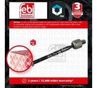 Febi Bilstein 36501 Inner Tie Rod Fits BMW 3 Series 316i 318i 320i 323i 325i