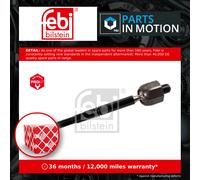 Inner Rack End fits BMW 528 F10, F11 Left or Right 2.0 3.0 09 to 17 Tie Rod Febi
