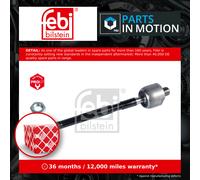 Febi Bilstein 27928 Inner Tie Rod Fits Mitsubishi Galant 2.0 GLSI 4WD 1992-2003