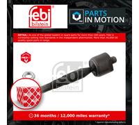 Inner Rack End fits MITSUBISHI L200 2.2D Left or Right 2019 on 4N14 Tie Rod Febi