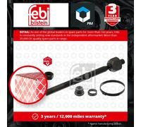 Inner Rack End fits OPEL ASTRA J 2.0D Left or Right 11 to 20 Tie Rod Joint Febi