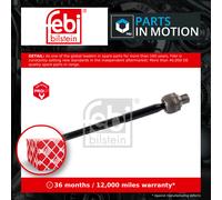 Febi Bilstein 34298 Inner Tie Rod Fits Opel Zafira 1.6 CNG Turbo VAN 1.8 VAN