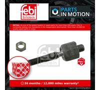 Febi Bilstein 23031 Inner Tie Rod Fits Volvo XC90 2.5 T AWD T6 AWD D5 AWD