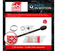 Inner Rack End fits OPEL CORSA C, D Left or Right 00 to 14 Tie Rod Joint Febi