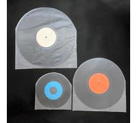 Inner Record Sleeves - Round Bottom Record Sleeves | Protection Frosted Outer Vinyl Record Sleeves | Dustproof Record Album Sleeves 50 pccs | LP Collection Protective Covers for Albums
