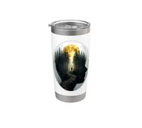Inner Self Growth Path Soul Spiritual Deep Quiet Mind Stainless Steel Insulated Tumbler