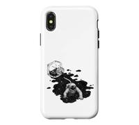 Inner Space s Surreal Ink Astronaut s Spilled Bottle Art Case for iPhone X/XS