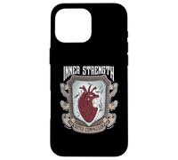 Inner Strength Outer Compassion Social Phobia Anxiety Case for iPhone 16 Pro Max