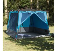 Inner Tent 6P Blue Taffeta 291x291x240cm Mesh 2-Door E-Port Light Hook Portable