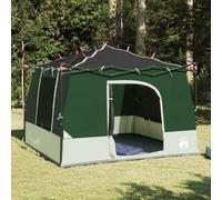 Inner Tent with Roof Green, 290 x 288 x 234 cm Taffeta, Spacious 6-Person Camping Tent with E-Port, Durable for Outdoor Summer Adventures