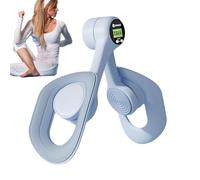 Inner Thigh Exerciser - Women Hip Trainer Equipment with Smart Counting Function, Pelvic Muscle Strength Device | Home Workout Tool for Legs Arms Back Shoulder Fitness Training Daily Exercise Routine