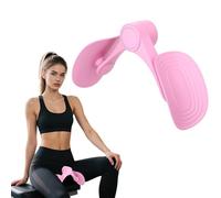 Inner Thigh Master & Pelvic Floor Trainer for Women and Men - Adjustable Smart Clip Leg Toner, Home Gym Equipment for Thighs, Buttocks and Arms (Pink)