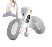 Inner Thigh Toner, ABS Foam Thigh Toner Trainer, Adjustable Pelvic Hip Trainer with Counter, Pelvic Floor Trainer Resistance, Hip Machine,
