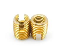 Inner Thread Self-Tapping Inserts, Self Tapping Thread Inserts M2-M20 303 Stainless Steel Carbon 36 Pcs(Carbon,M16xM20x22(1Pcs))