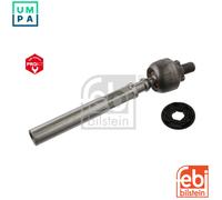 febi bilstein 17609 Inner Tie Rod without tie rod end, with lock washer, pack of one
