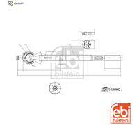 FEBI BILSTEIN 192990 Inner tie rod