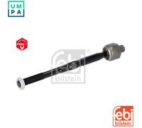 febi bilstein 31720 Inner Tie Rod without tie rod end, with nut, pack of one