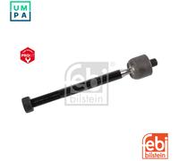 febi bilstein 39444 Inner Tie Rod without tie rod end, with nut, pack of one