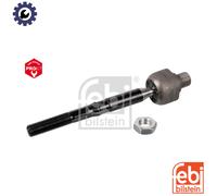 febi bilstein Inner Tie Rod 41912 with counter-nut, pack of one