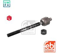 febi bilstein 41927 Inner Tie Rod without tie rod end, with nut, pack of one