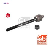 febi bilstein 41927 Inner Tie Rod without tie rod end, with nut, pack of one