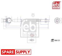 INNER TIE ROD FOR FORD FEBI BILSTEIN 186131