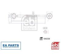 Inner Tie Rod for OPEL INSIGNIA B Country Tourer FEBI BILSTEIN 184258