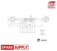 INNER TIE ROD FOR OPEL VAUXHALL CADILLAC FEBI BILSTEIN 184258