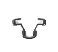 Inner Trim Car For Raptor For F150 F 150 2015-2019 Interior Decoration Accessories Carbon Fiber Car Steering Wheel Cover Trim Stickers