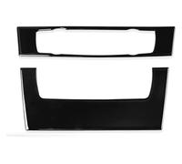 Inner Trim For 3 Series E92 2005-2012 Center Console Air Conditioning CD Panel Decorative Cover(B)