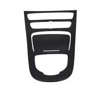 Inner Trim For Benz E-Class W213 2016-2018 2Pcs Console Gear Shift Panel Cover Trim Car Interiors(Black)
