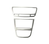 Inner Trim For Buick For Encore 2013 2014 2015 Center Dashboard Air Conditioning Outlet Vent Decoration Frame Car Interiors(Kit 2pcs)